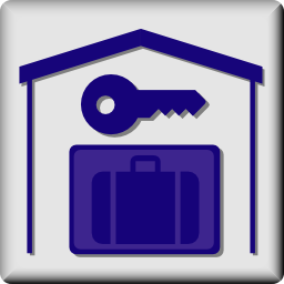 Download free key suitcase luggage icon